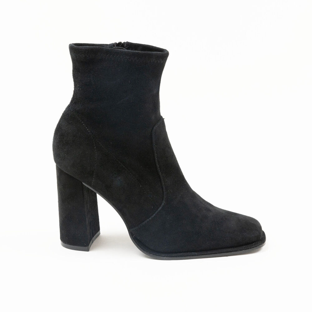 Aqua Women Lana High Heel Booties Black Size 7.5